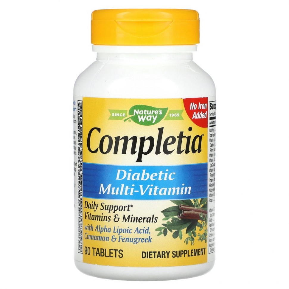   (Iherb) Nature's Way, Completia,    ,  , 90     -     , -, 