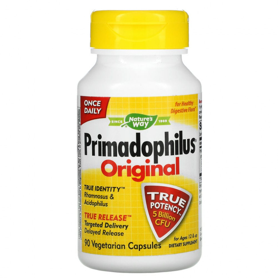   (Iherb) Nature's Way, Primadophilus, ,    12 , 5  , 90      -     , -, 