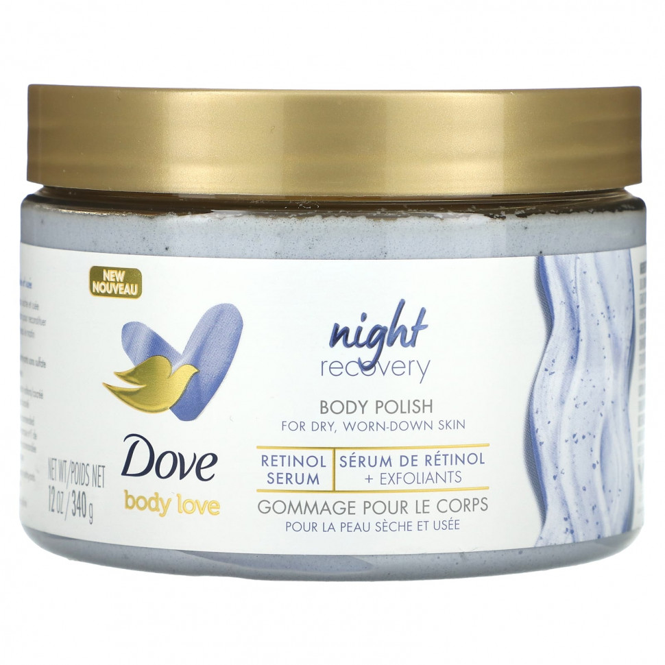 ���� ������ (Iherb) Dove, Body Love, ������ ����������������� ��� ��� ����, 340 � (12 �����), ������ �� 2580 ���