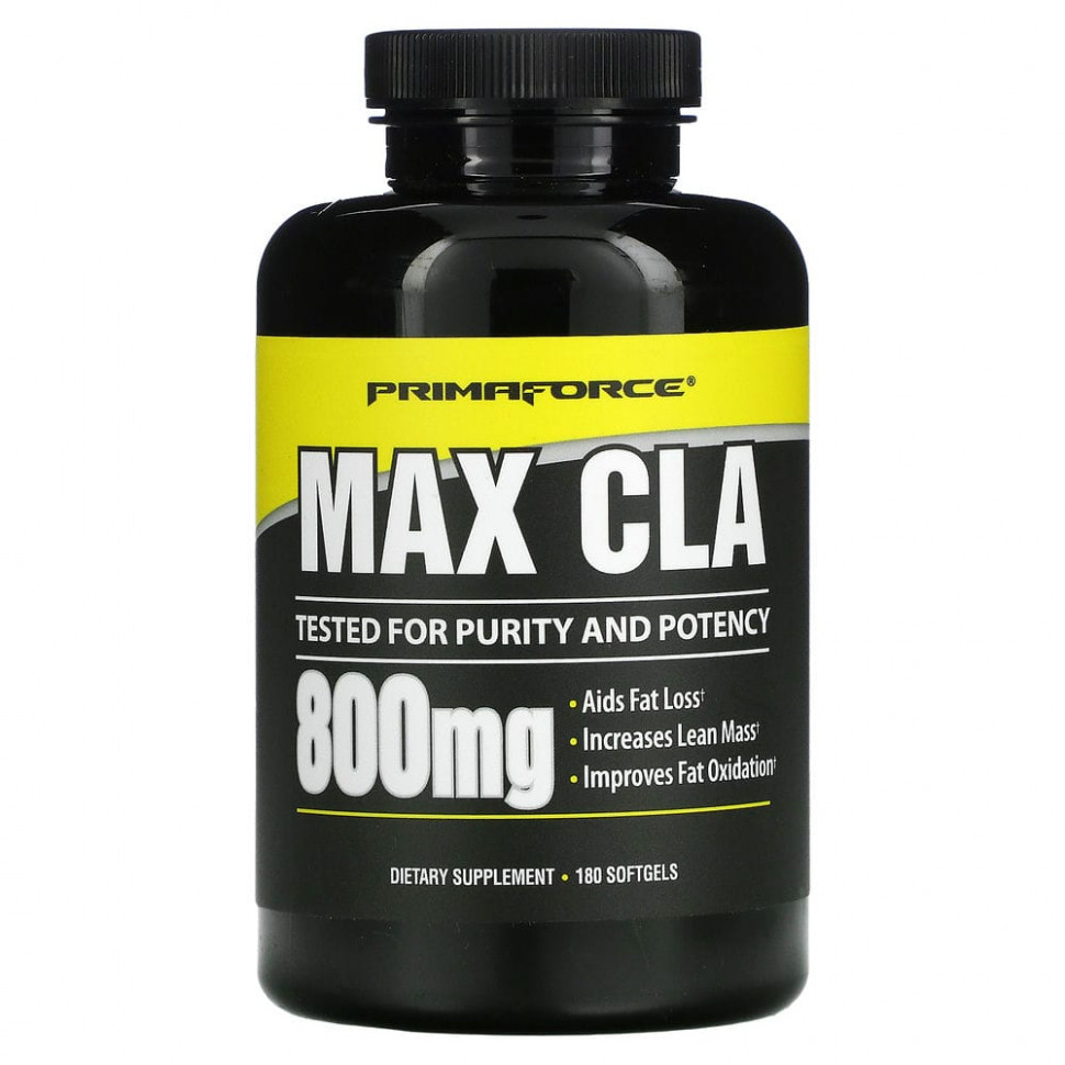   (Iherb) Primaforce, Max CLA, 180       -     , -, 