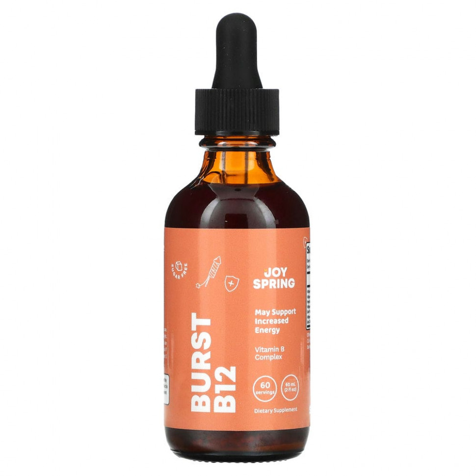 ���� ������ (Iherb) JoySpring, Burst Vitamin B ��� �����, 60 �� (2 ����. �����), ������ �� 4310 ���