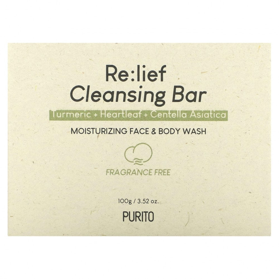 ���� ������ (Iherb) Purito, ��������� ���� Re: lief, ��� �������, 100 � (3,52 �����), ������ �� 2260 ���
