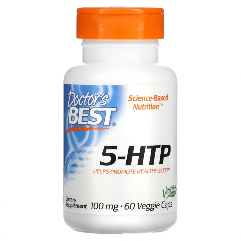 ���� ������ (Iherb) Doctor's Best, 5-�����������������, 100 ��, 60 �������������� ������, ������ �� 1990 ���