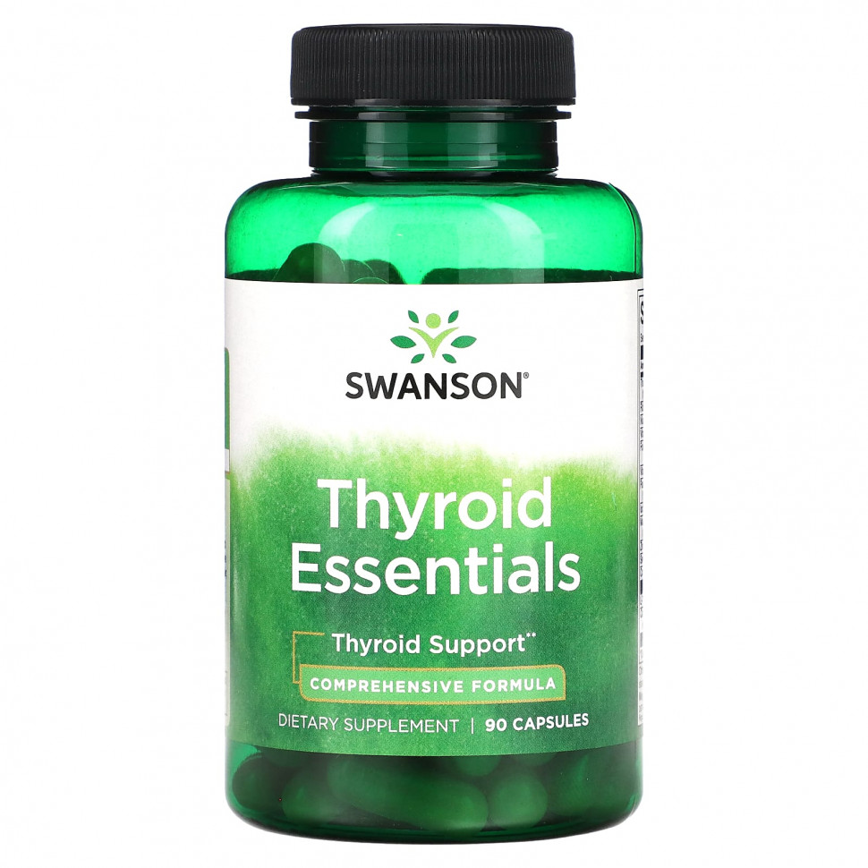   (Iherb) Swanson, Thyroid Essentials, 90     -     , -, 