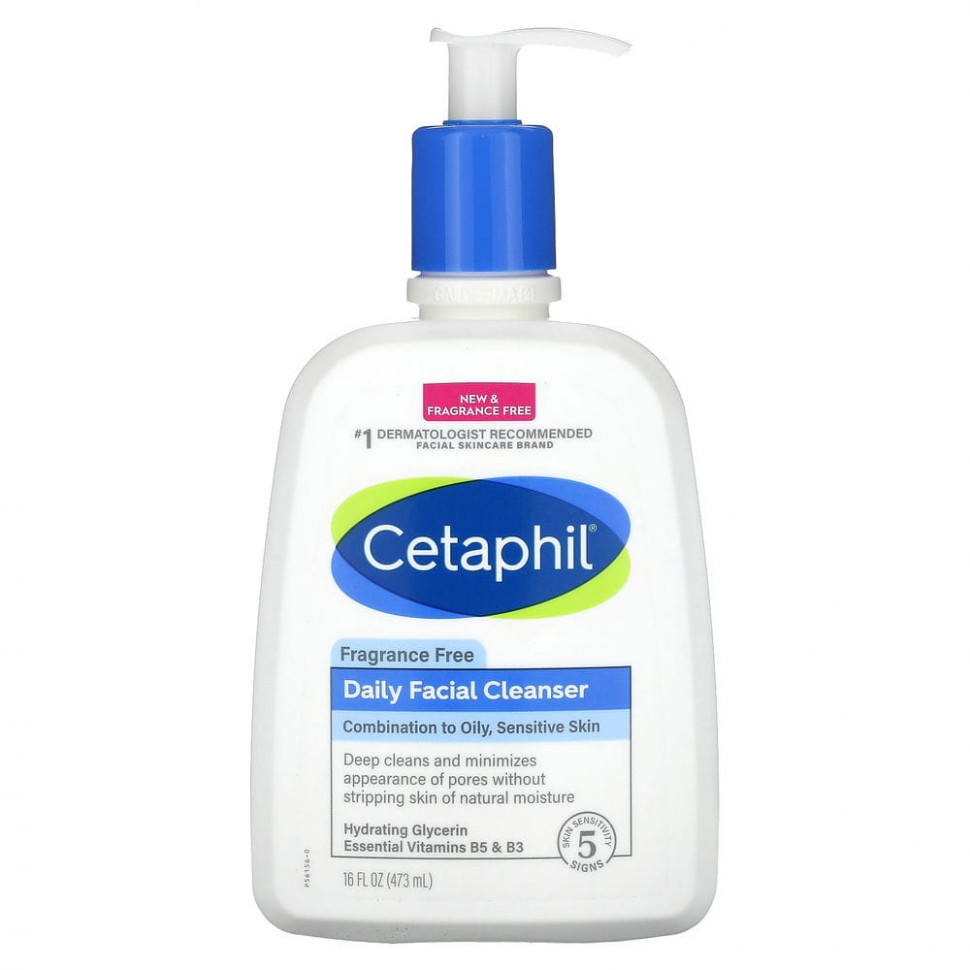 ���� ������ (Iherb) Cetaphil, ���������� ��������� �������� ��� ����, ��� �������, 473 �� (16 ����. �����), ������ �� 4470 ���
