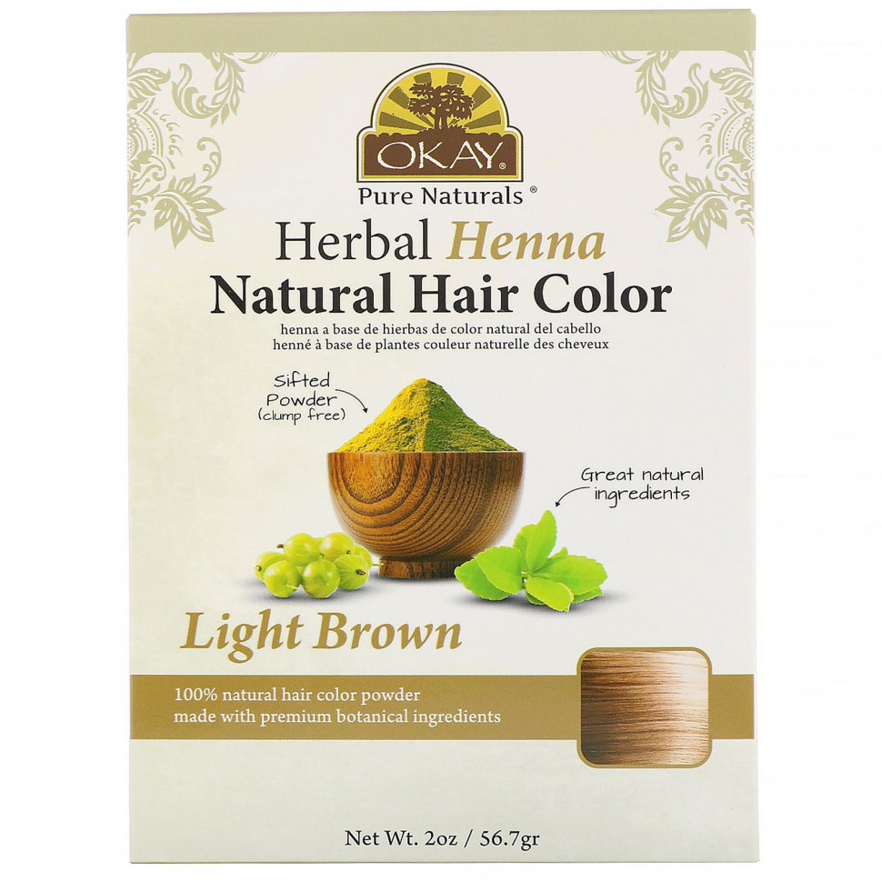 ���� ������ (Iherb) Okay Pure Naturals, ����������� ������ ��� ����� �� �������� ���, ������-����������, 56,7 � (2 �����), ������ �� 1830 ���