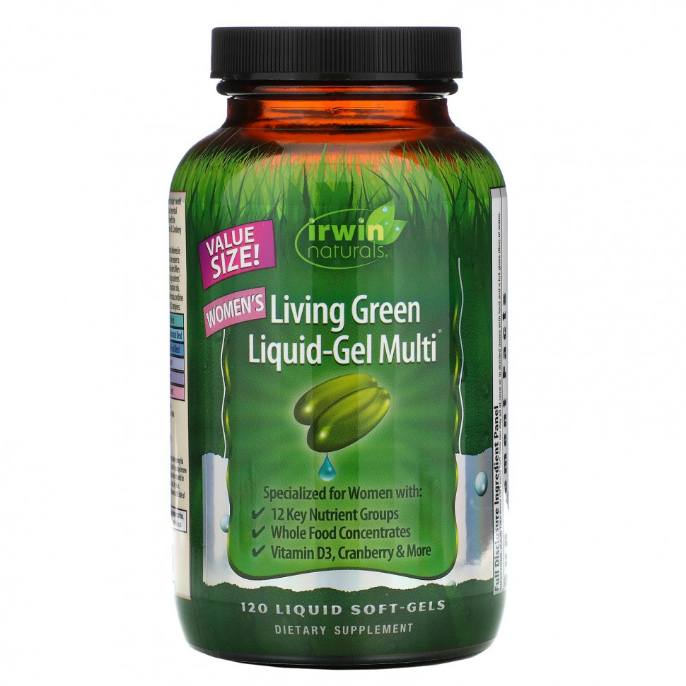 ���� ������ (Iherb) Irwin Naturals, ������ ������� ����� � ������ ��� ������, 120 ������ ������� ������, ������ �� 6610 ���