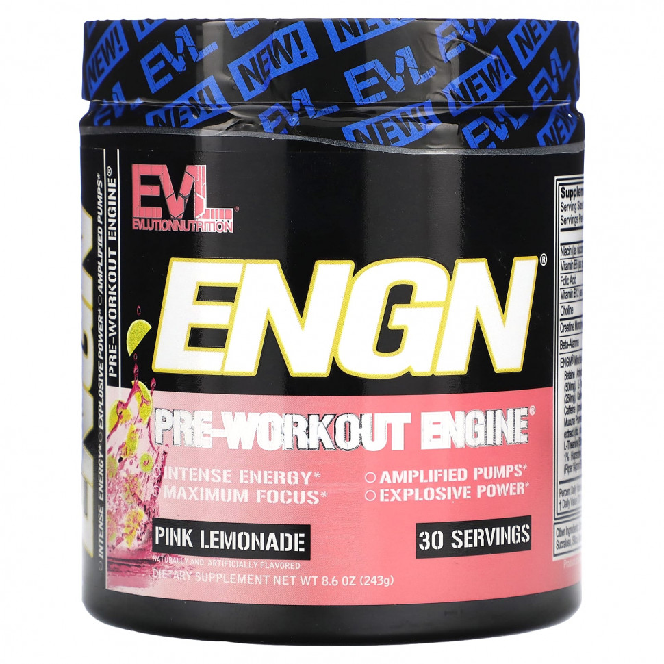   (Iherb) EVLution Nutrition, ENGN,  ,  , 243  (8,6 )    -     , -, 