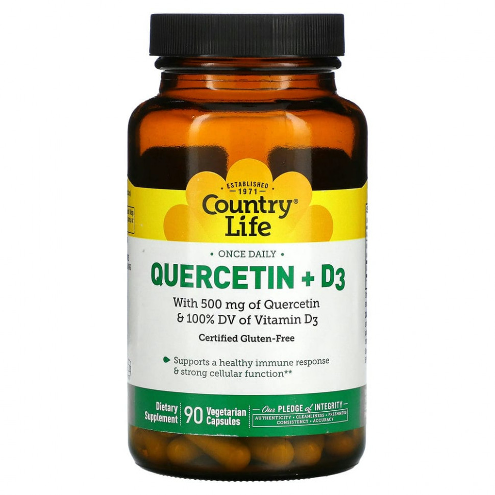 ���� ������ (Iherb) Country Life, ��������� � ��������� D3, 90 �������������� ������, ������ �� 4160 ���