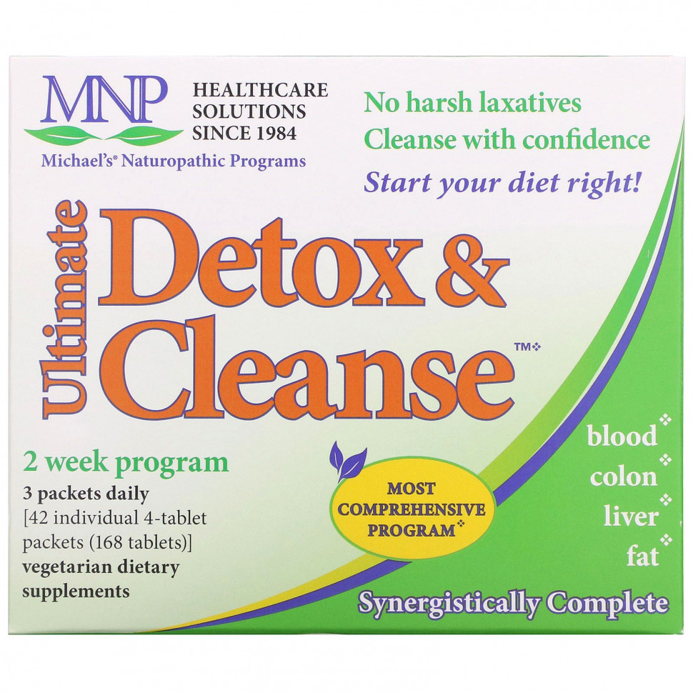 ���� ������ (Iherb) Michael's Naturopathic, Ultimate Detox & Cleanse, ������ � ��������, 42 ��������, ������ �� 6170 ���