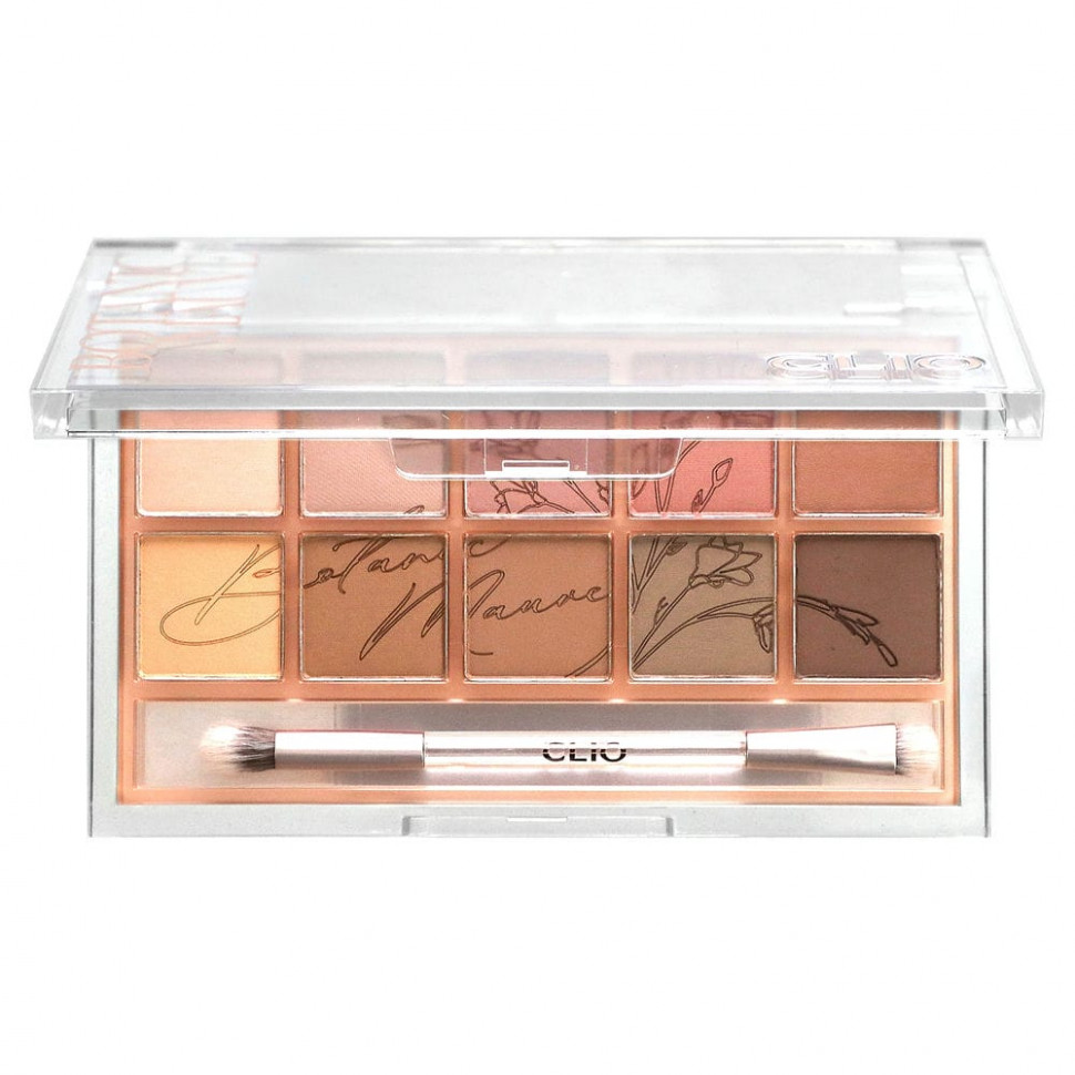 ���� ������ (Iherb) Clio, Pro Eye Palette, ������� ������-�������, 9 ��., 0,7 � (0,24 �����), ������ �� 5340 ���
