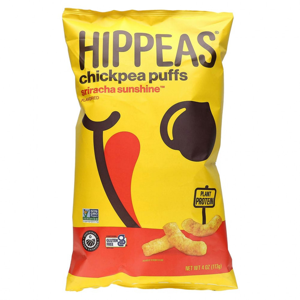 ���� ������ (Iherb) Hippeas, ������ �� ����, ������� �������, 113 � (4 �����), ������ �� 1640 ���