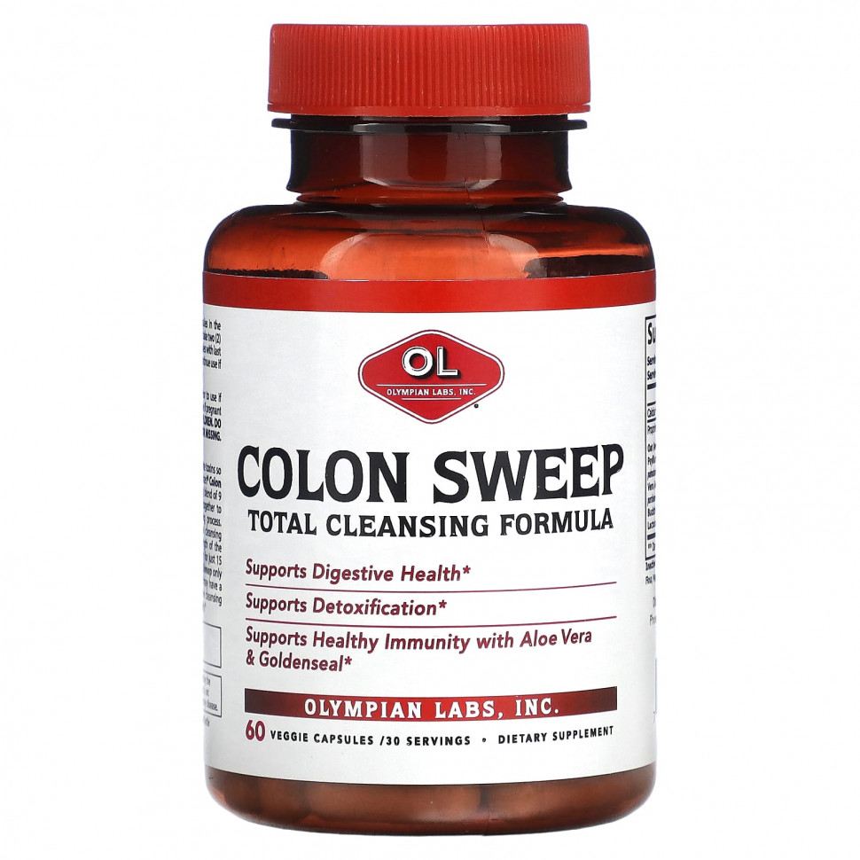   (Iherb) Olympian Labs, Colon Sweep,    , 60      -     , -, 