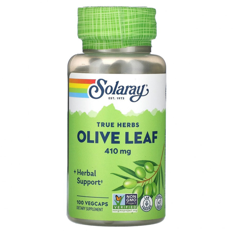 ���� ������ (Iherb) Solaray, True Herbs, ������ ���������� ������, 410 ��, 100 �������������� ������, ������ �� 2010 ���