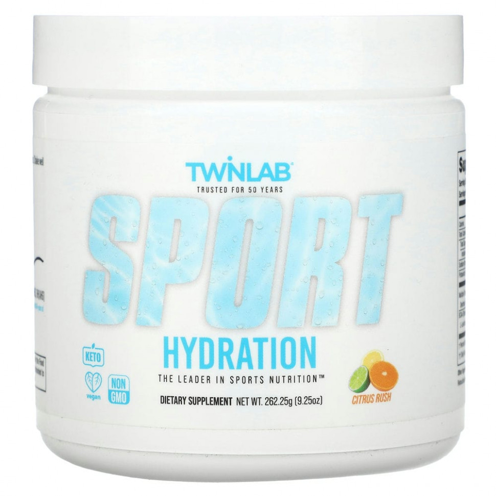   (Iherb) Twinlab, Sport Hydration, Citrus Rush, 262,25  (9,25 )    -     , -, 