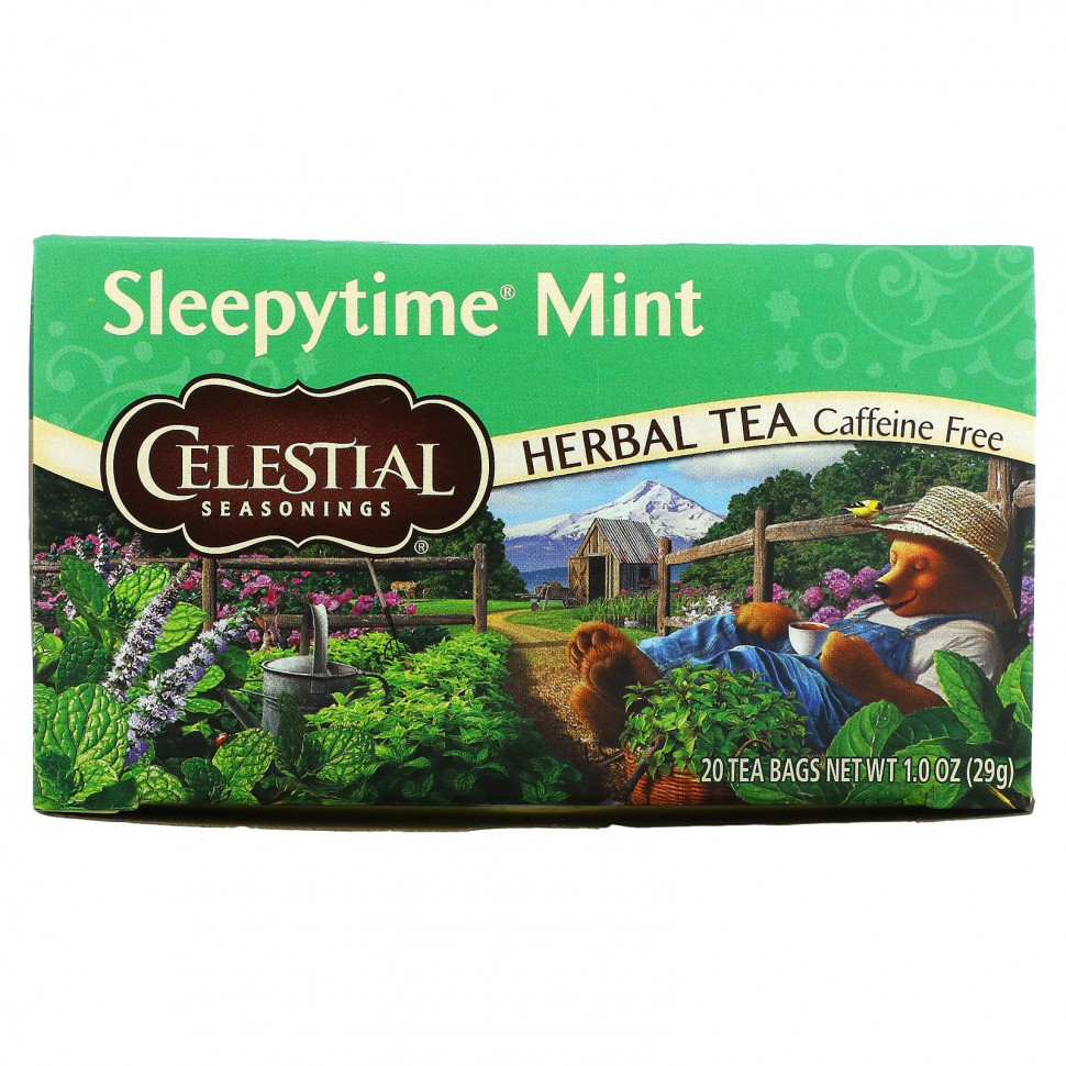 ���� ������ (Iherb) Celestial Seasonings, �������� ���, ������������ ����, ��� �������, 20 ������ ���������, 29 � (1,0 �����), ������ �� 1010 ���