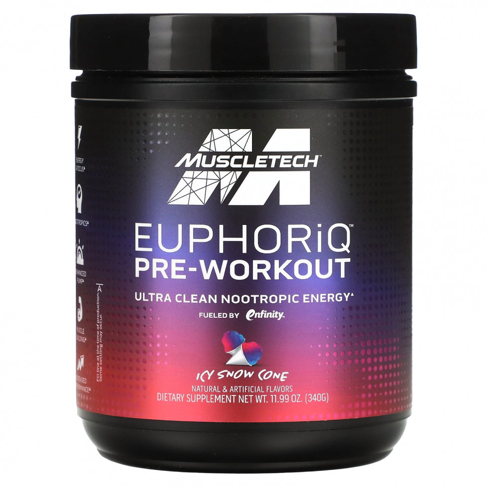   (Iherb) MuscleTech, EuphoriQ Pre-Workout,  , 340  (11,99 )    -     , -, 