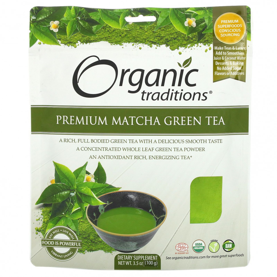   (Iherb) Organic Traditions,    , 3,5  (100 )    -     , -, 