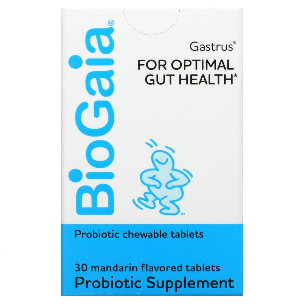 ���� ������ (Iherb) BioGaia, Gastrus For Optimal Gut, ��������, 30 ��������, ������ �� 4610 ���