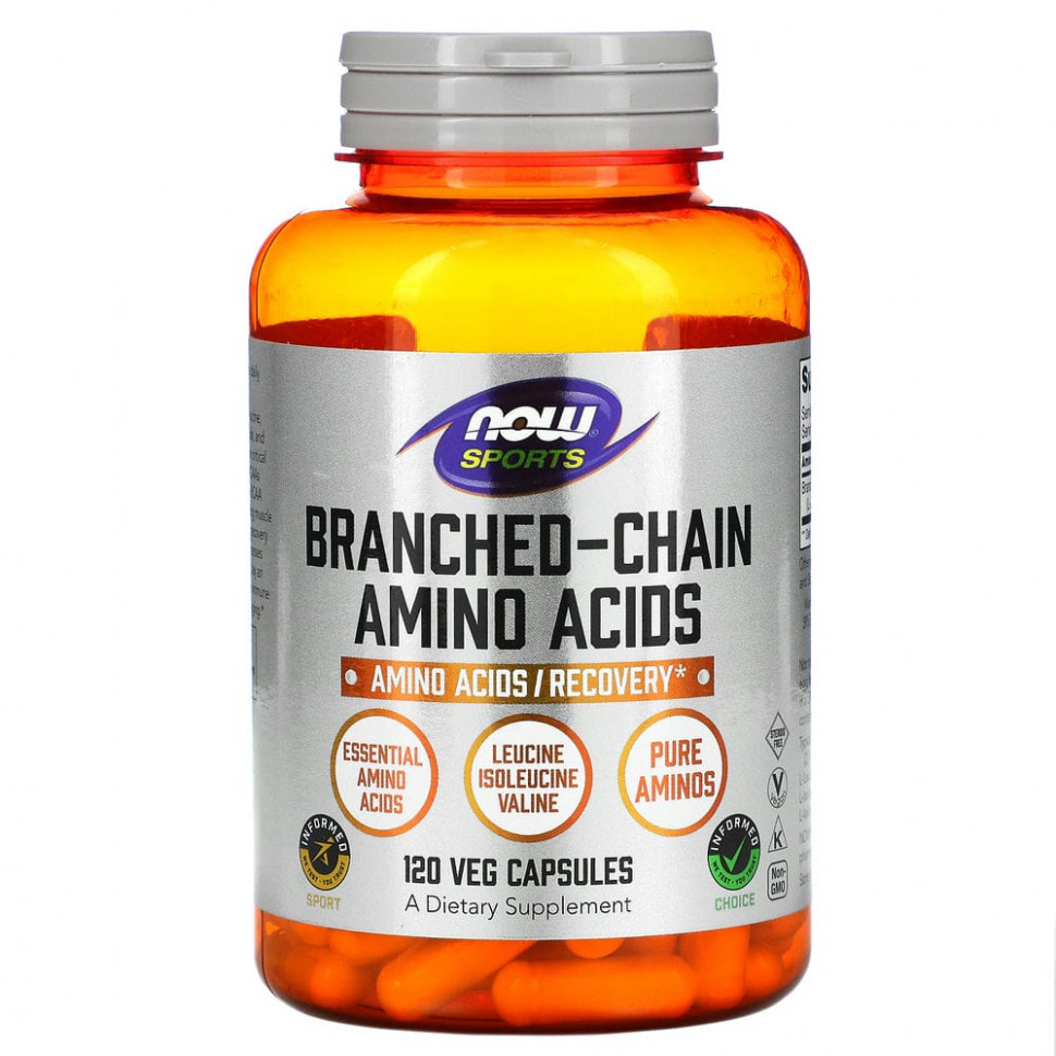 ���� ������ (Iherb) NOW Foods, Sports, ������������ � ������������� �����, 120 ������������ ������, ������ �� 3110 ���