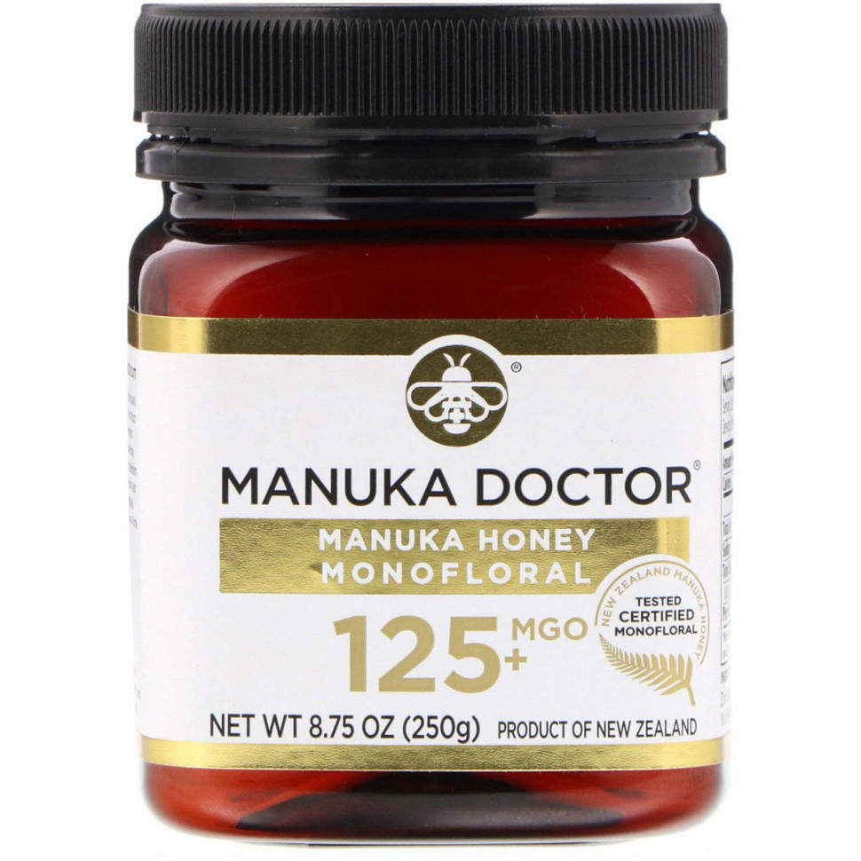 ���� ������ (Iherb) Manuka Doctor, ����������� ��� ������, MGO 125+, 250 � (8,75 �����), ������ �� 4170 ���
