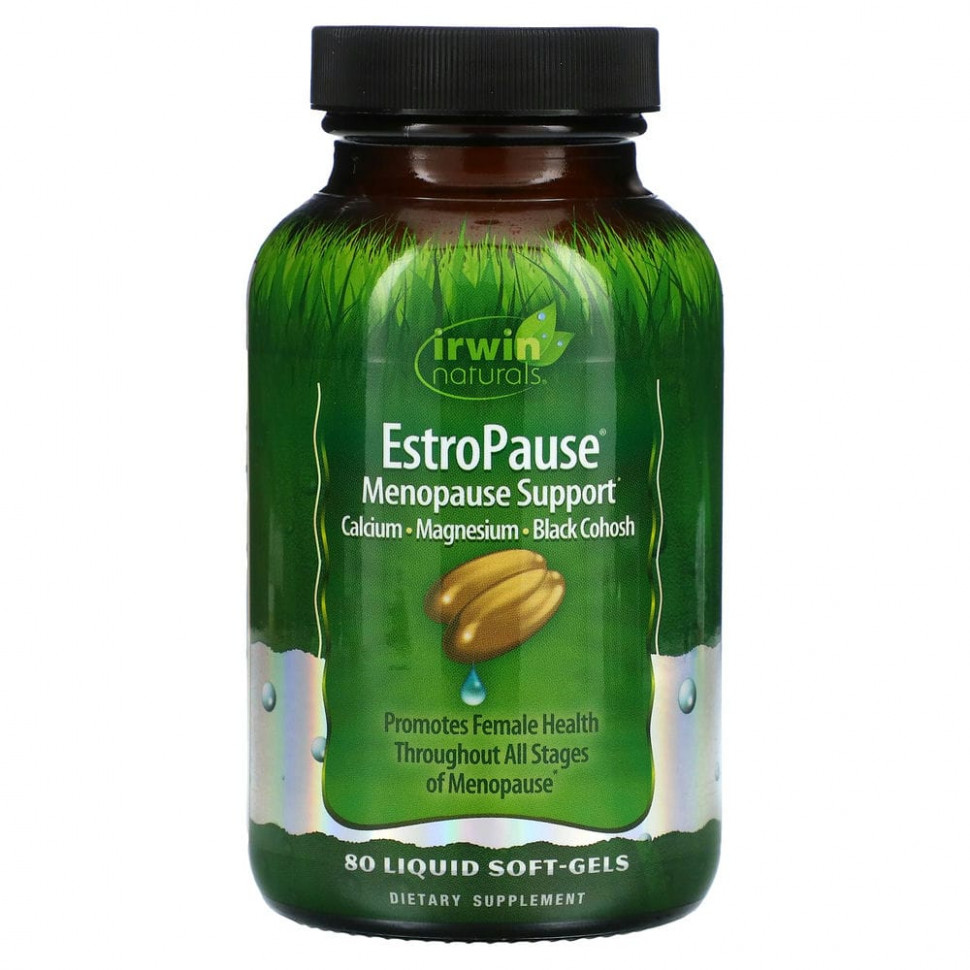 ���� ������ (Iherb) Irwin Naturals, EstroPause, ��������� � ������ ���������, 80 ������ ����������� ������ � ���������, ������ �� 3950 ���