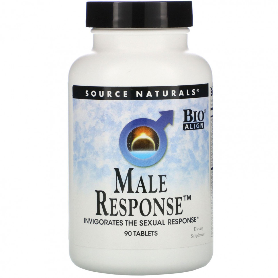   (Iherb) Source Naturals, Male Response, 90     -     , -, 