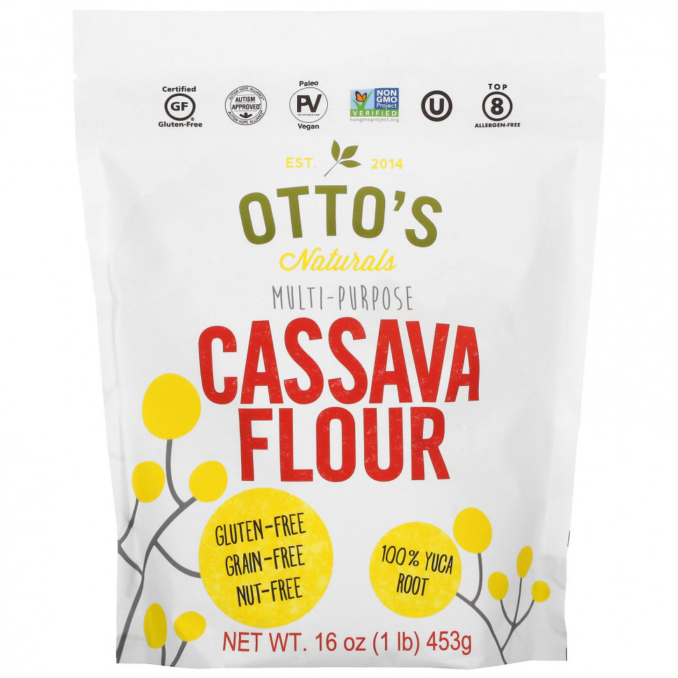 ���� ������ (Iherb) Otto's Naturals, ������������� ���� �� �������, 453 � (16 �����), ������ �� 2090 ���