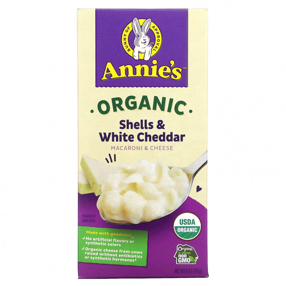 ���� ������ (Iherb) Annie's Homegrown, ������������ �������� � �����, �������� � ����� ������, 170 � (6 �����), ������ �� 1200 ���