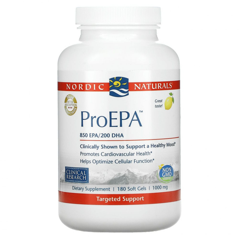   (Iherb) Nordic Naturals, ProEPA, , 1000 , 180     -     , -, 