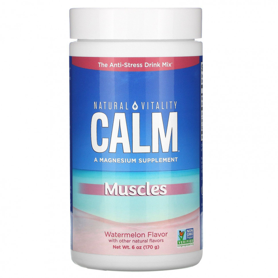   (Iherb) Natural Vitality, Calm, Muscles,  , 6  (170 )    -     , -, 