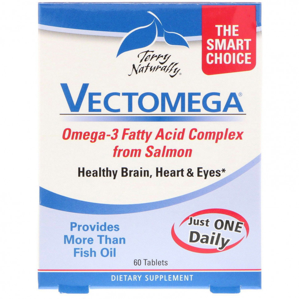   (Iherb) Terry Naturally, Vectomega, 60     -     , -, 