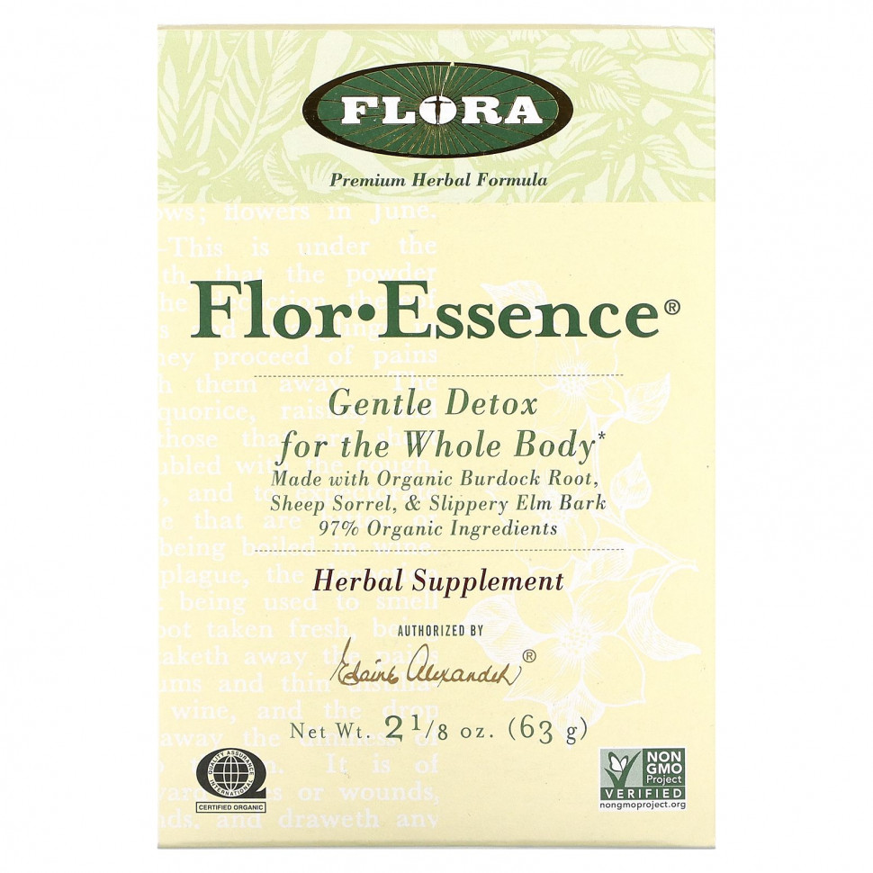   (Iherb) Flora, Flor Essence,     , 63  (2 1/8 )    -     , -, 