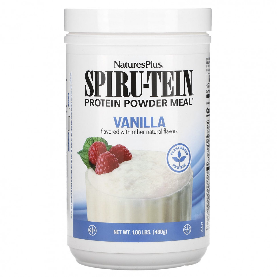   (Iherb) NaturesPlus, Spiru-Tein,  , , 480  (1,06 )    -     , -, 