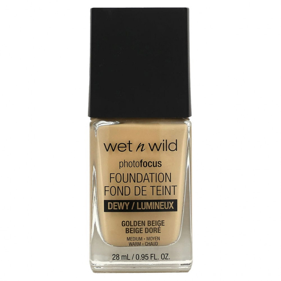 ���� ������ (Iherb) wet n wild, PhotoFocus Foundation, ���������-�������, 28 �� (0,95 ����. �����), ������ �� 1660 ���