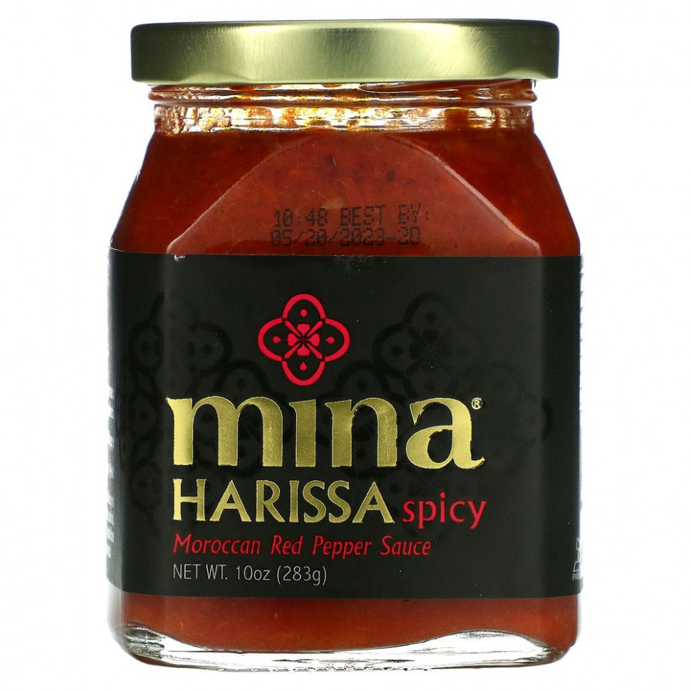 ���� ������ (Iherb) Mina, Harissa Spicy, ������������ ���� �� �������� �����, 283 � (10 �����), ������ �� 2130 ���