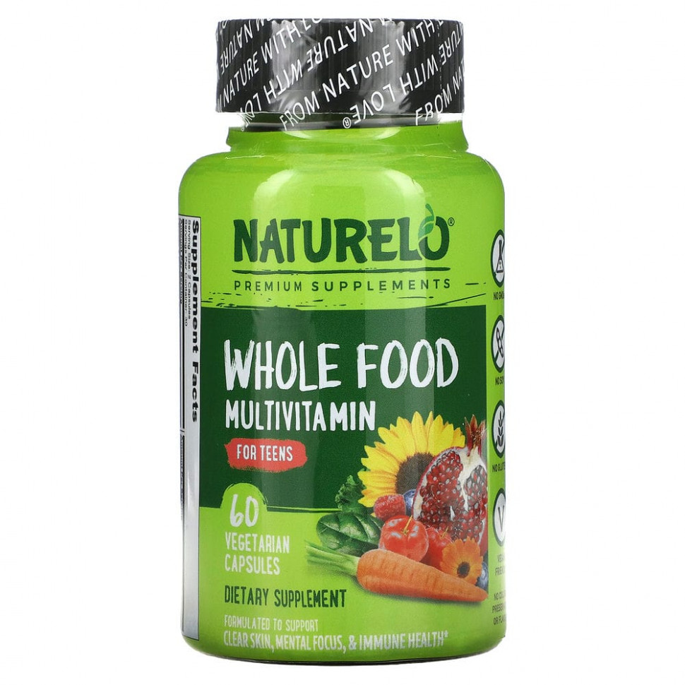 ���� ������ (Iherb) NATURELO, �������������� �� ������� ��������� ��� ����������, 60 ������������ ������, ������ �� 4830 ���