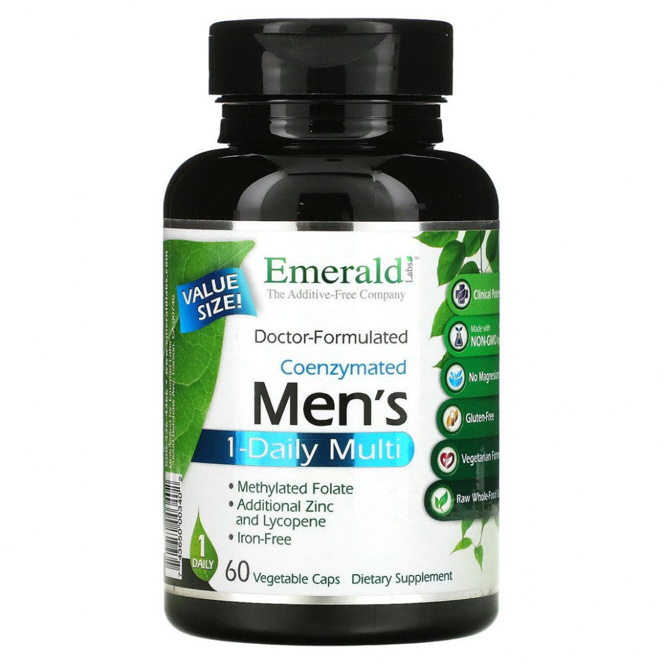 ���� ������ (Iherb) Emerald Laboratories, ������������ ���������������� �������� ��� ������, ����� 1 ��� � ����, 60 �������������� ������, ������ �� 5820 ���