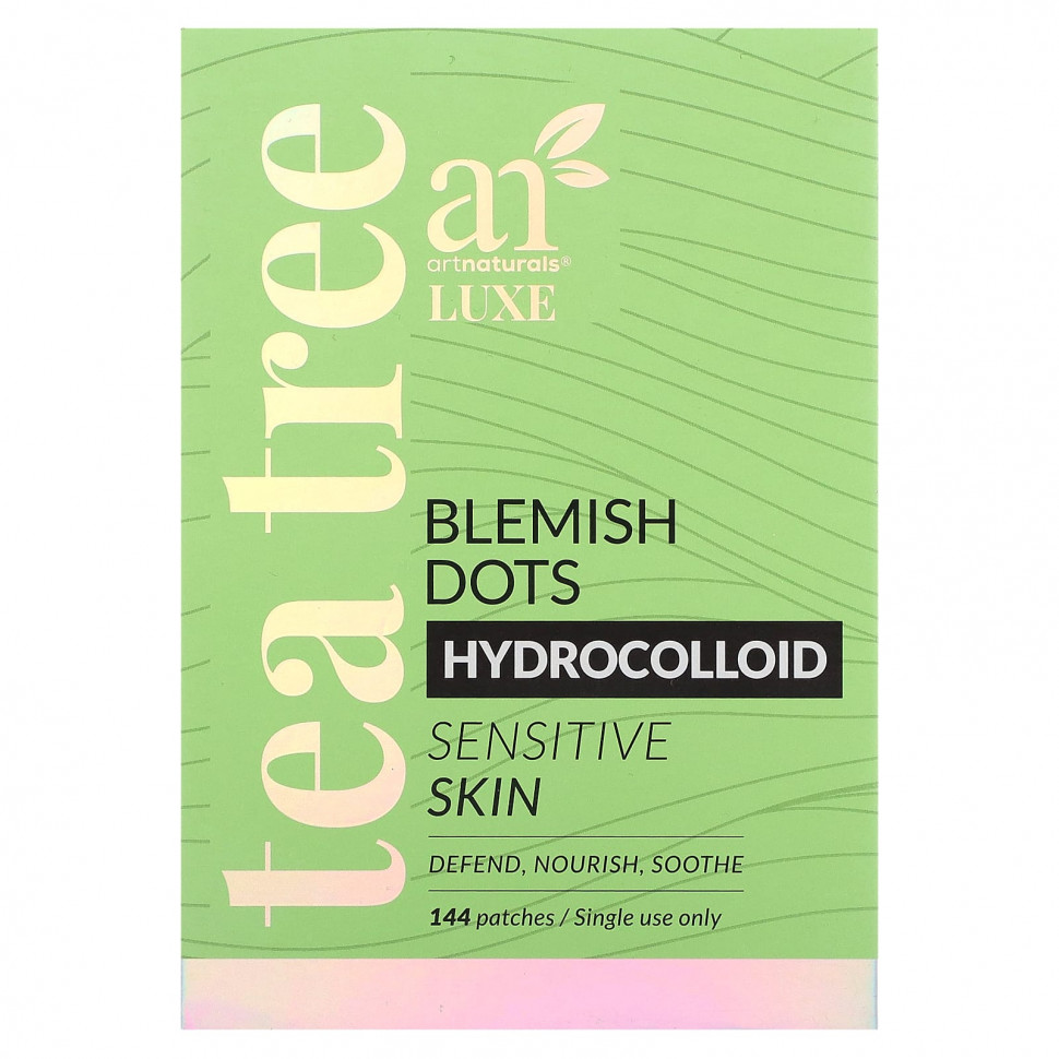   (Iherb) artnaturals, Luxe, Hydrocolloid Blemish Dots,  ,   , 144     -     , -, 