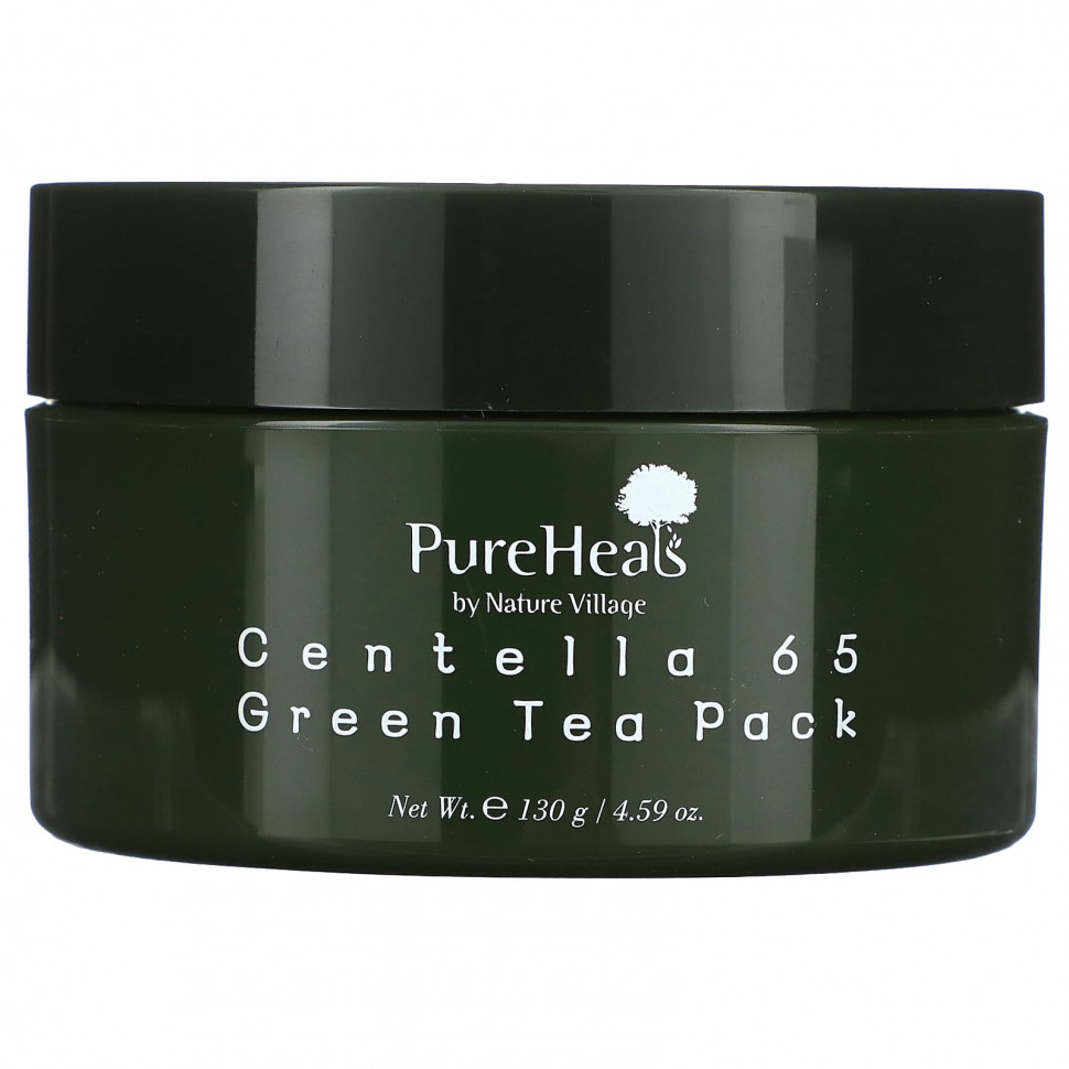   (Iherb) PureHeals, Centella 65 Green Tea Pack, 4.59 oz (130 g)    -     , -, 