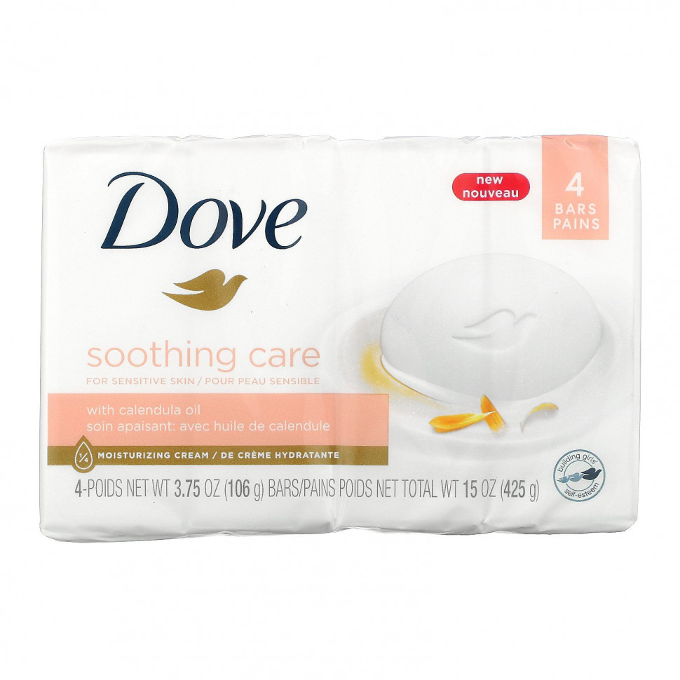 ���� ������ (Iherb) Dove, ������������� ����, 4 ��., 106 � (3,75 �����), ������ �� 2000 ���