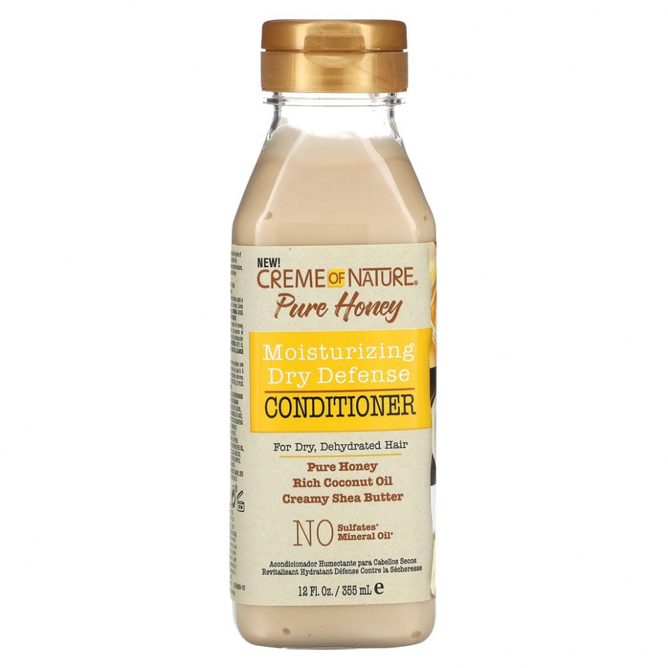   (Iherb) Creme Of Nature, Pure Honey,      ,     , 355  (12 . ),   1940 