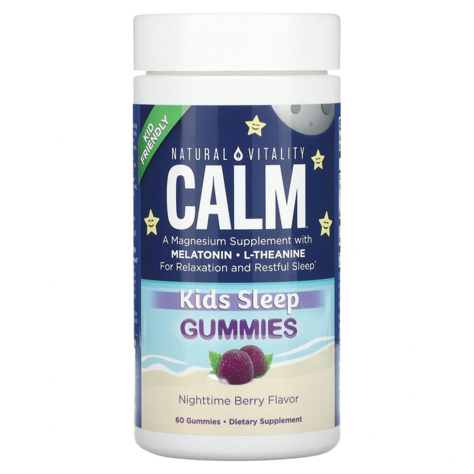   (Iherb) Natural Vitality, Calm,    ,  , 60      -     , -, 