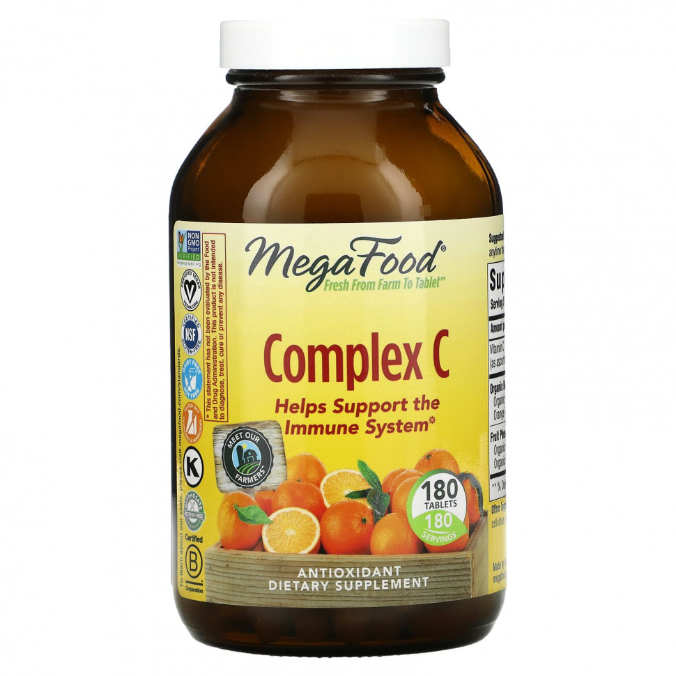   (Iherb) MegaFood,  C, 180     -     , -, 