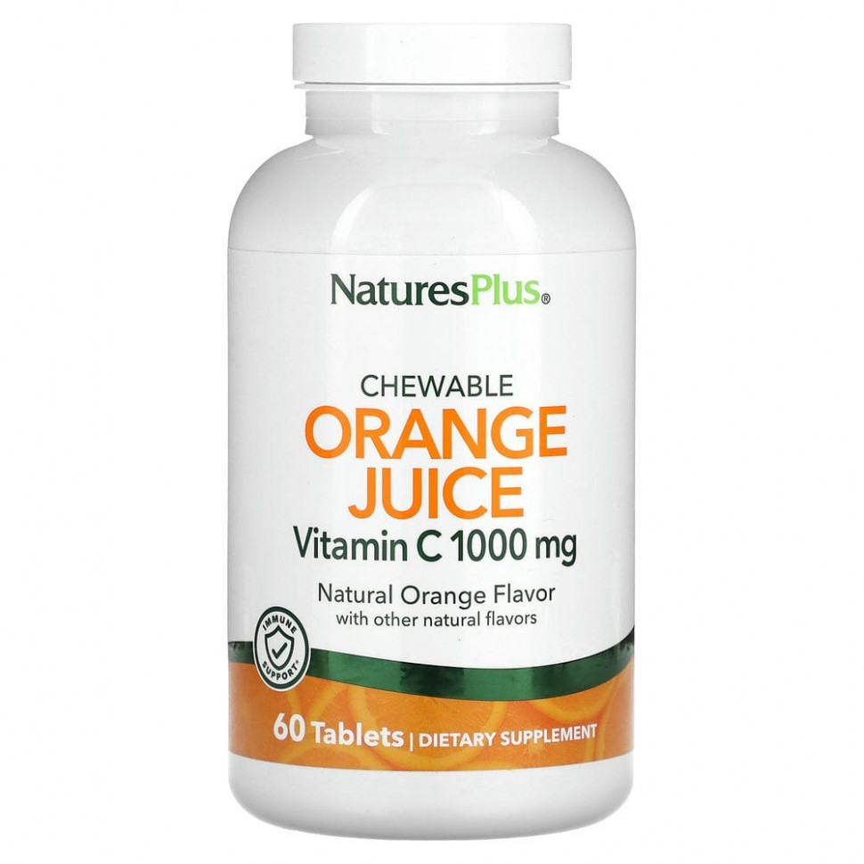 ���� ������ (Iherb) NaturesPlus, ����������� ������������ ��� � ��������� C, ��������, 1000 ��, 60 ��������, ������ �� 3990 ���
