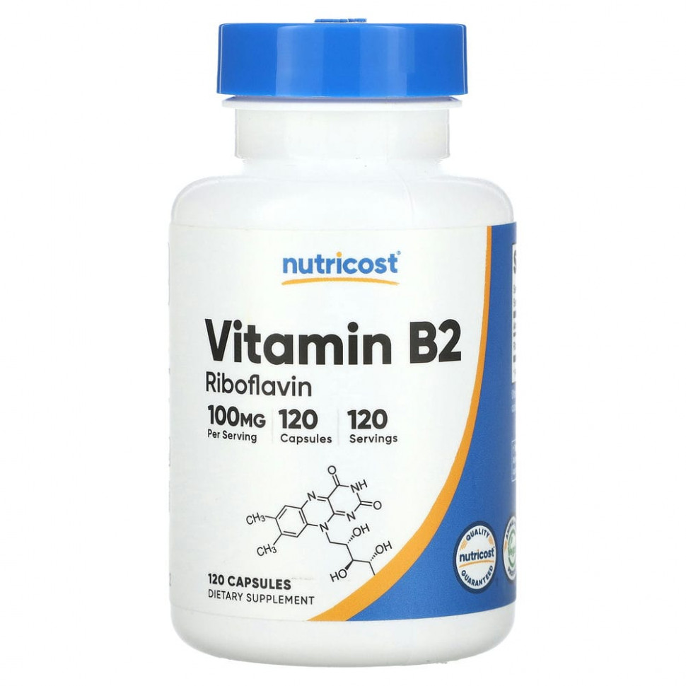   (Iherb) Nutricost,  B2, , 100 , 120     -     , -, 