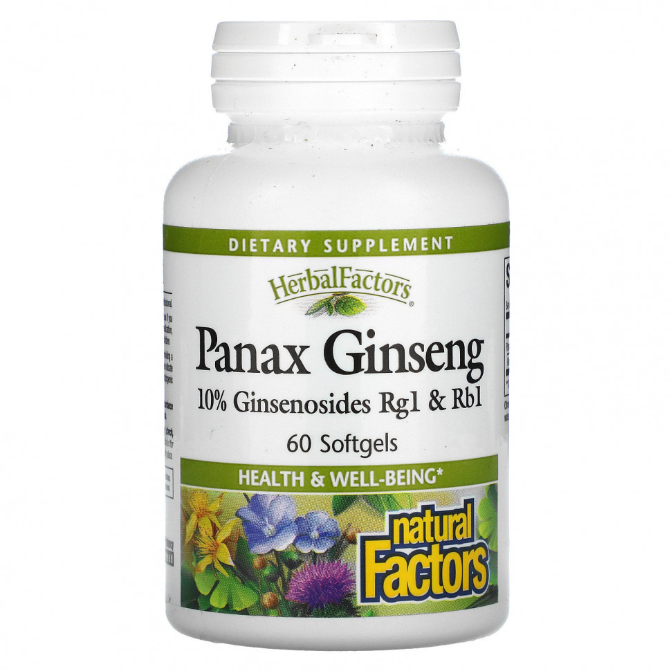   (Iherb) Natural Factors,   (Panax ginseng), 30      -     , -, 