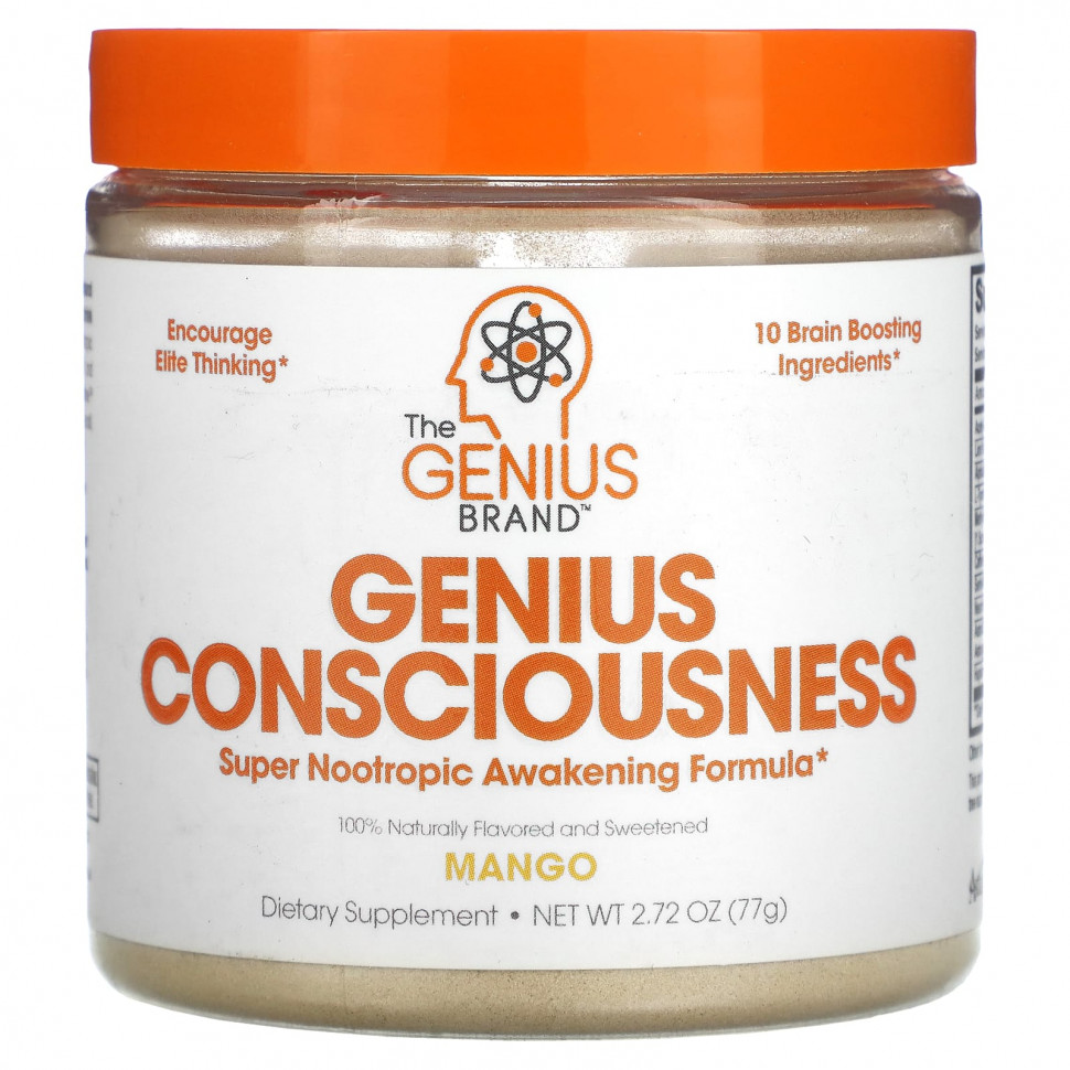���� ������ (Iherb) The Genius Brand, Genius Consciousness, �����, 77 � (2,72 �����), ������ �� 6650 ���