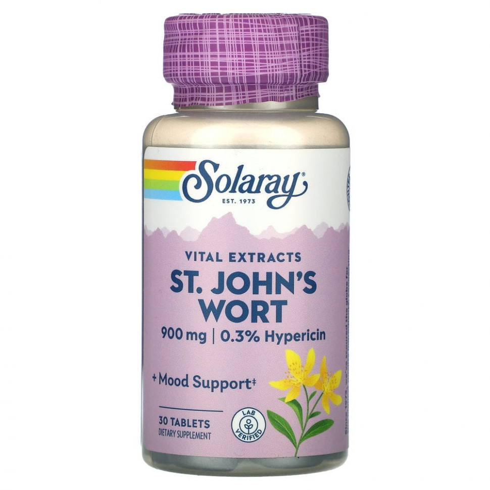   (Iherb) Solaray, Vital Extracts, , 900 , 30     -     , -, 