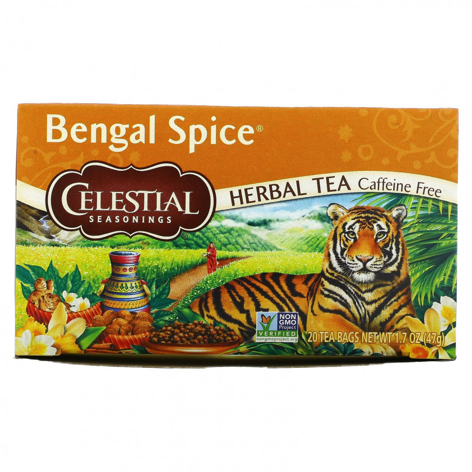 ���� ������ (Iherb) Celestial Seasonings, �������� ��� Bengal Spice, ��� �������, 20 ������ ���������, 47 � (1,7 �����), ������ �� 1010 ���